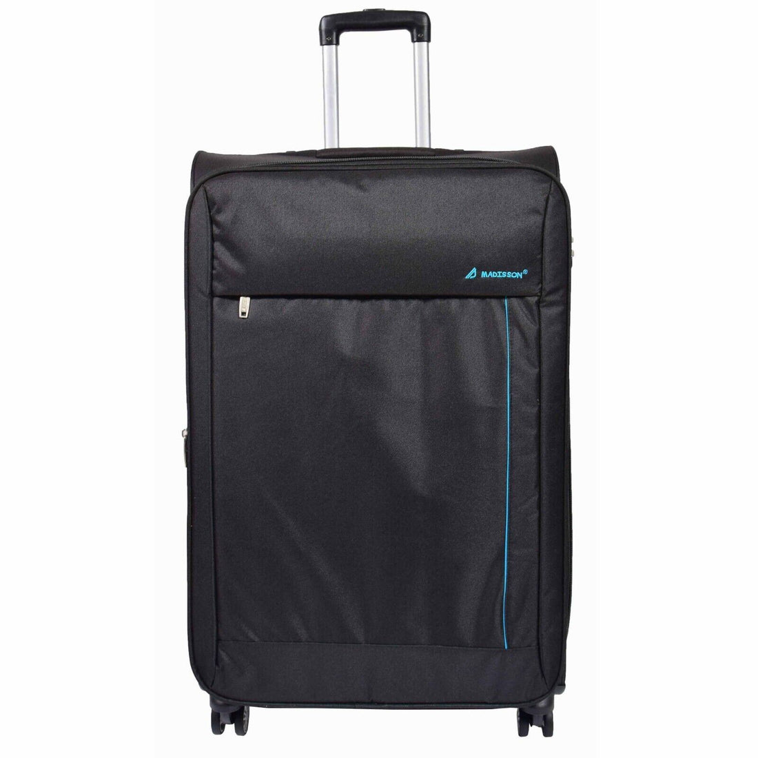 Carrollton Large Soft Shell Suitcase in Black