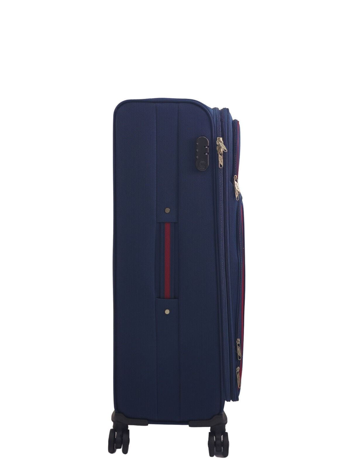 Ashland Large Soft Shell Suitcase in Navy