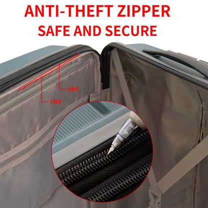 Camden Large Hard Shell Suitcase in Green