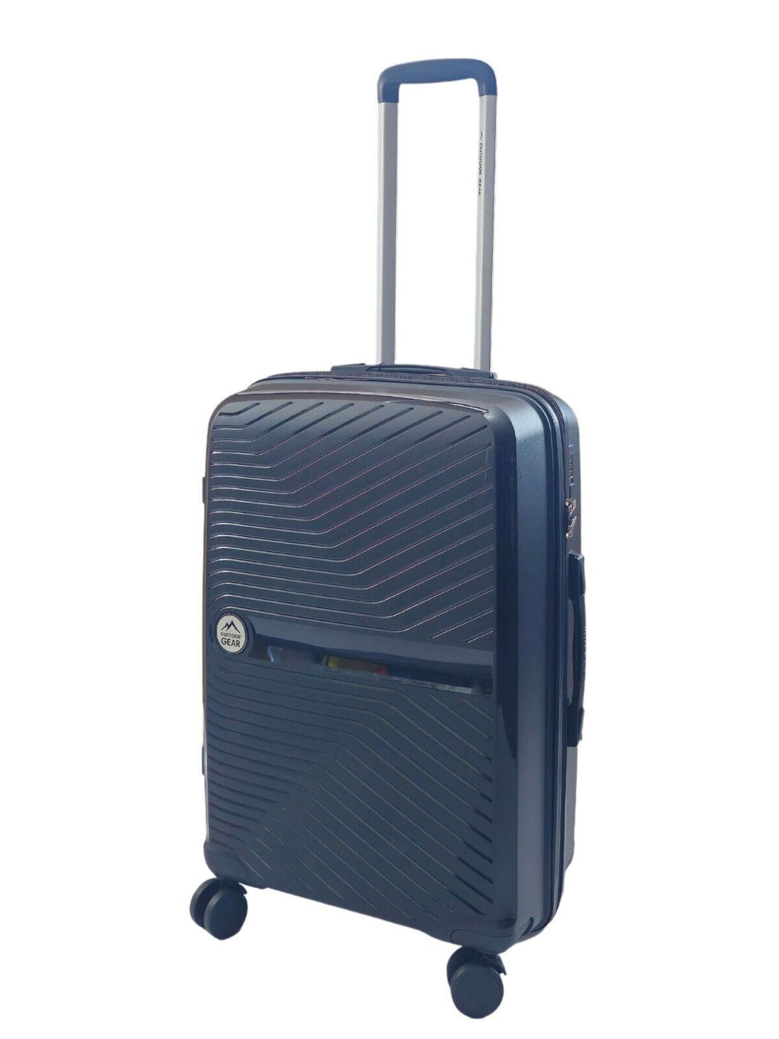 Abbeville Medium Hard Shell Suitcase in Black