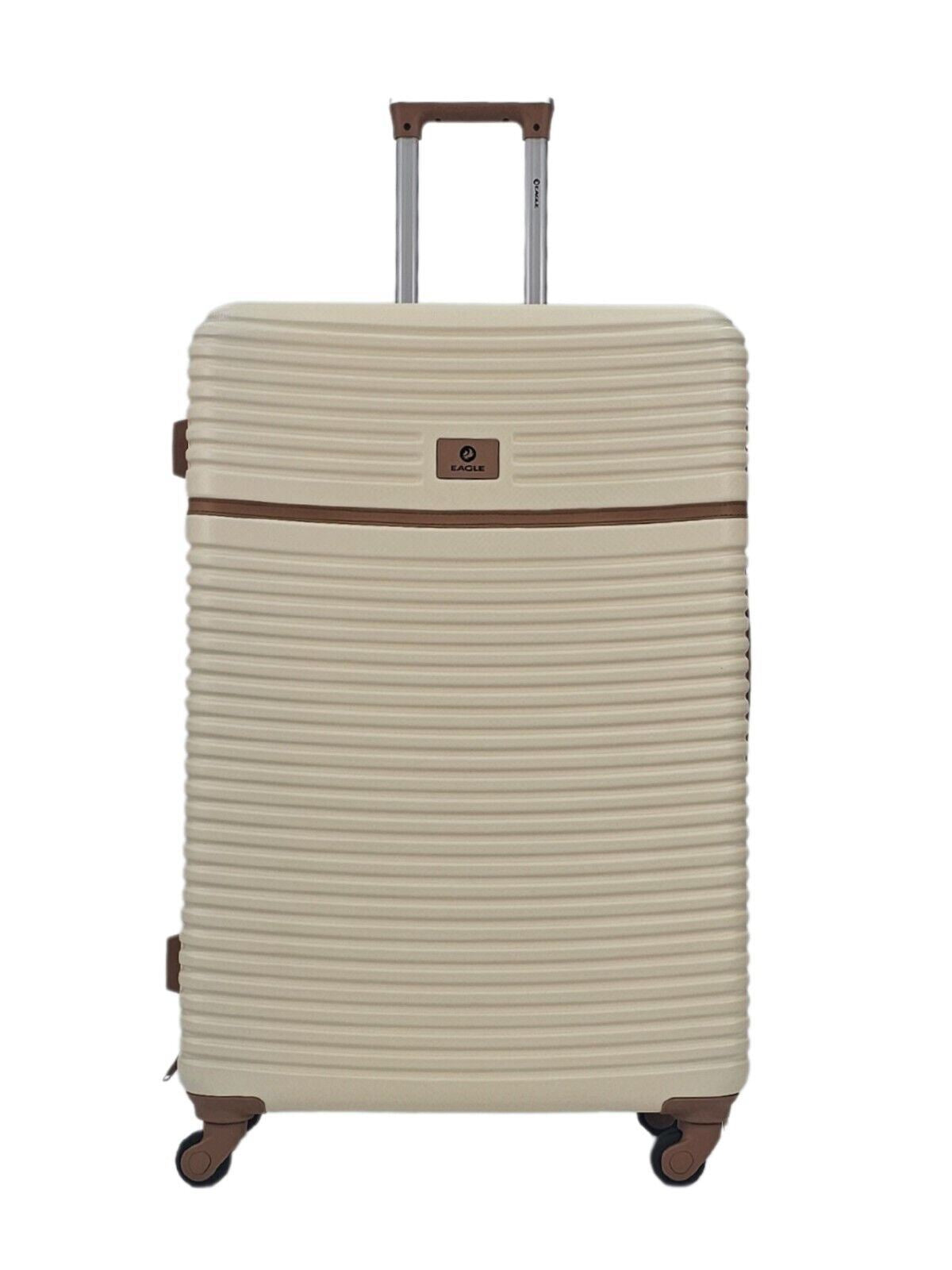 Bridgeport Large Hard Shell Suitcase in Cream