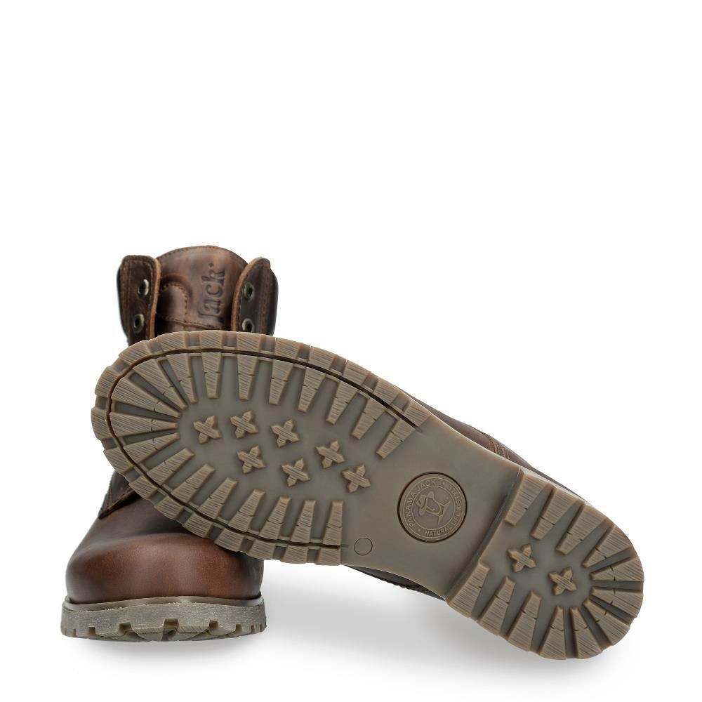 Panama Jack 03 C8 Mens Brown Boots Waterproof Leather Laces Hiking Ankle Chukka