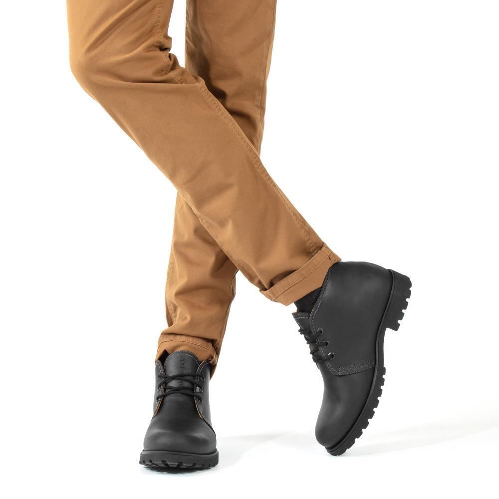 Panama Jack C3 Mens Black Boot Waterproof Havana Joe Lace Up Chukka Ankle Boots - Upperclass Fashions 