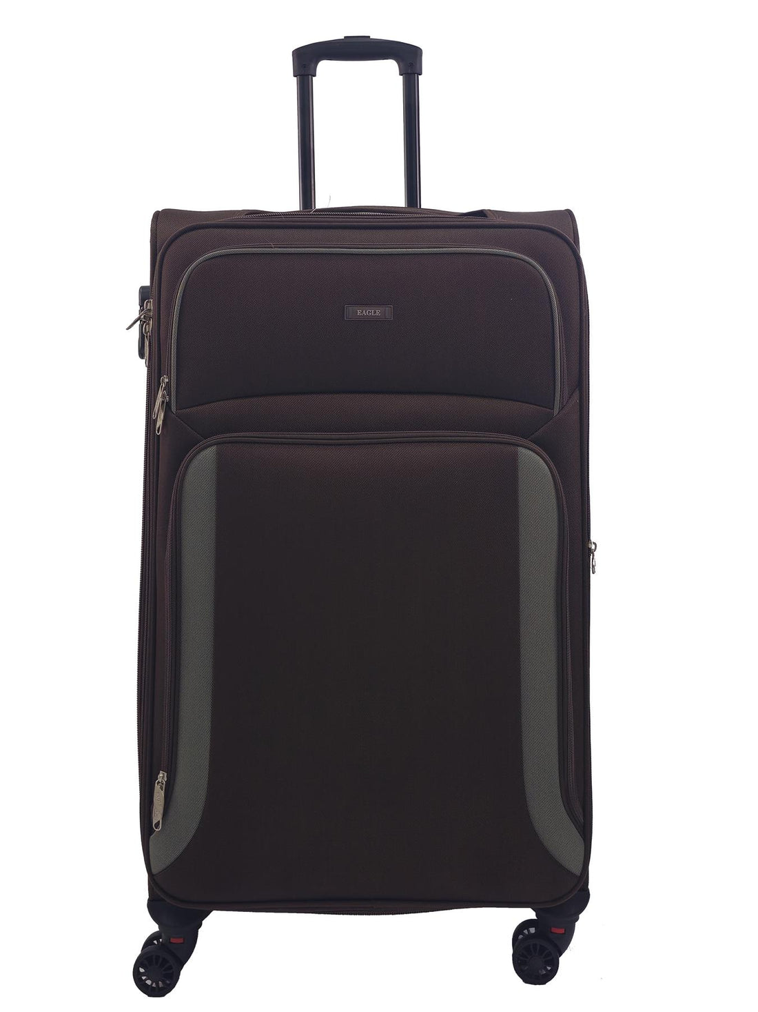 Ashland Large Soft Shell Suitcase in Brown