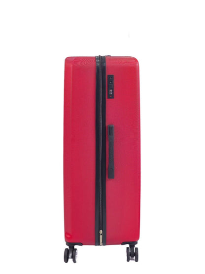 Albertville Extra Large Hard Shell Suitcase in Burgundy