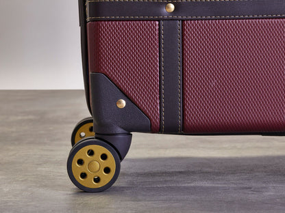 Alexandria Large Hard Shell Suitcase in Burgundy