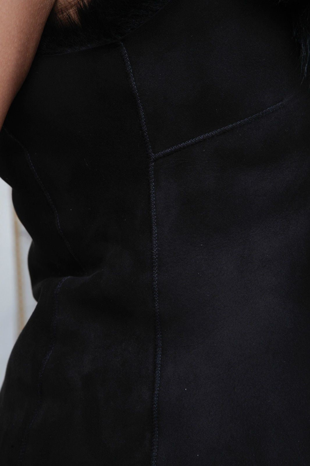 Womens Warmer Toscana Sheepskin Short Gilet-Seaham