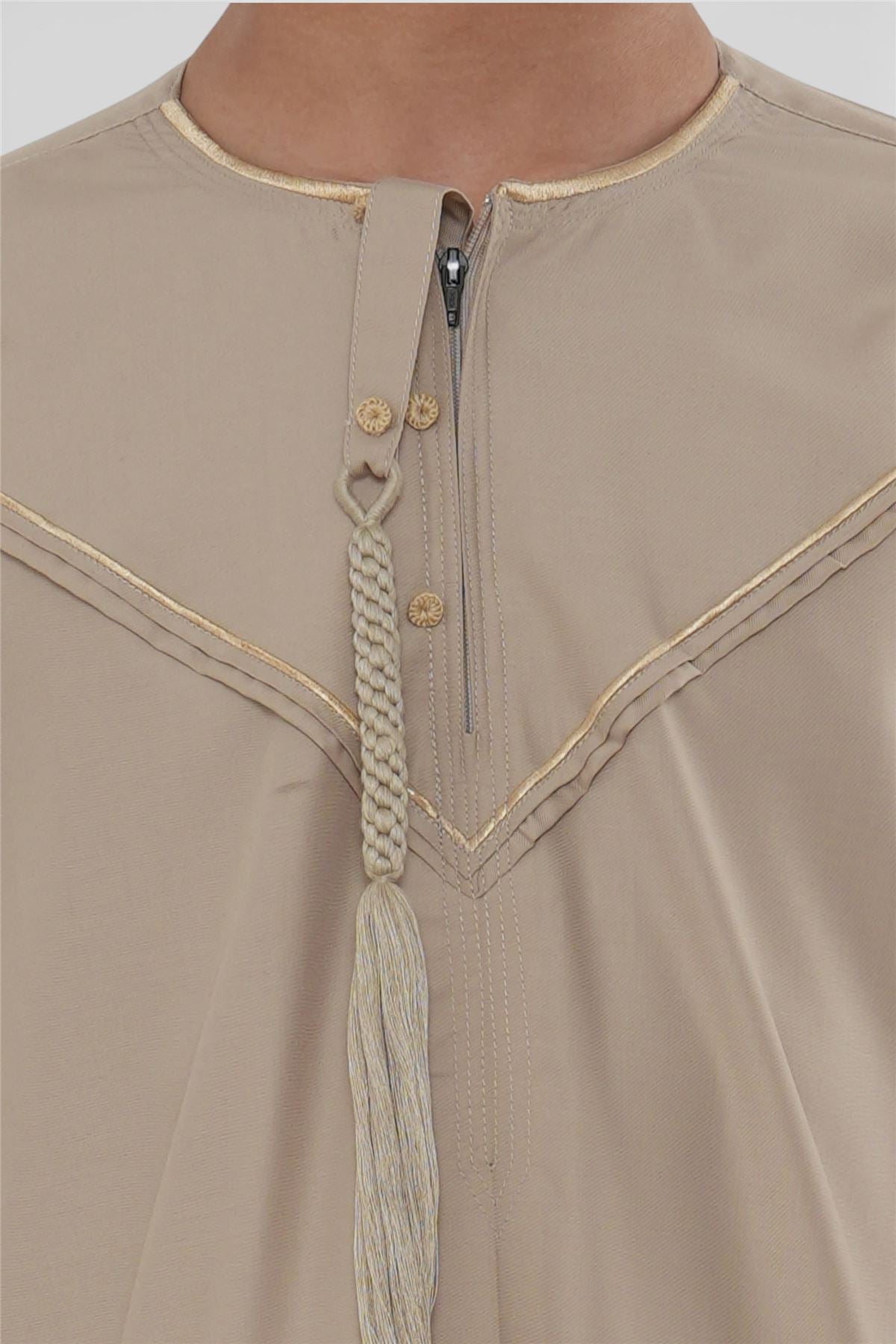 Kids Boys Ramadan Moroccan Jubba Robe Djellaba Eid Thobe - K-TT-006