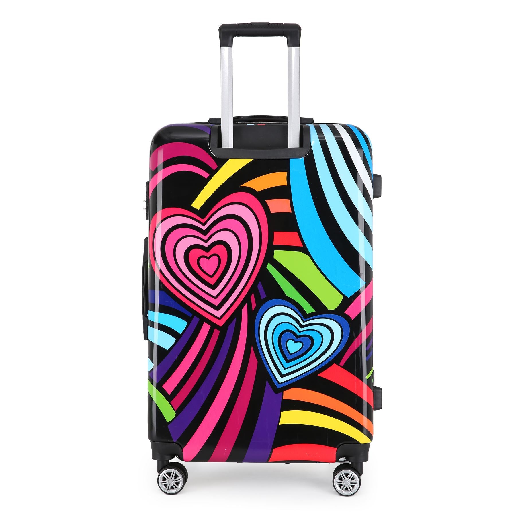 Chelsea Large Hard Shell Suitcase in Hearts