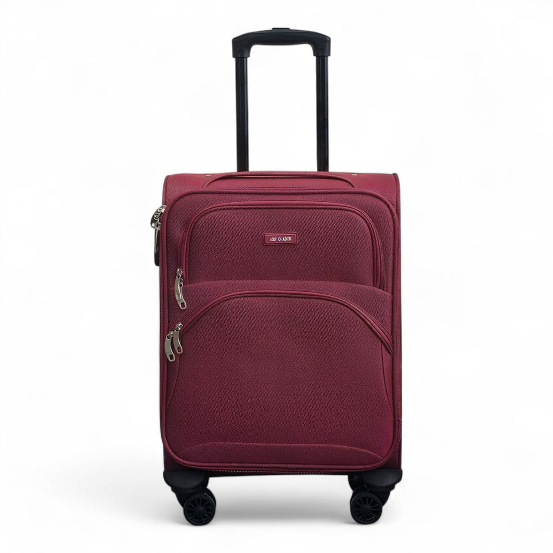 Gosford Cabin Soft Shell Suitcase in Burgundy Red