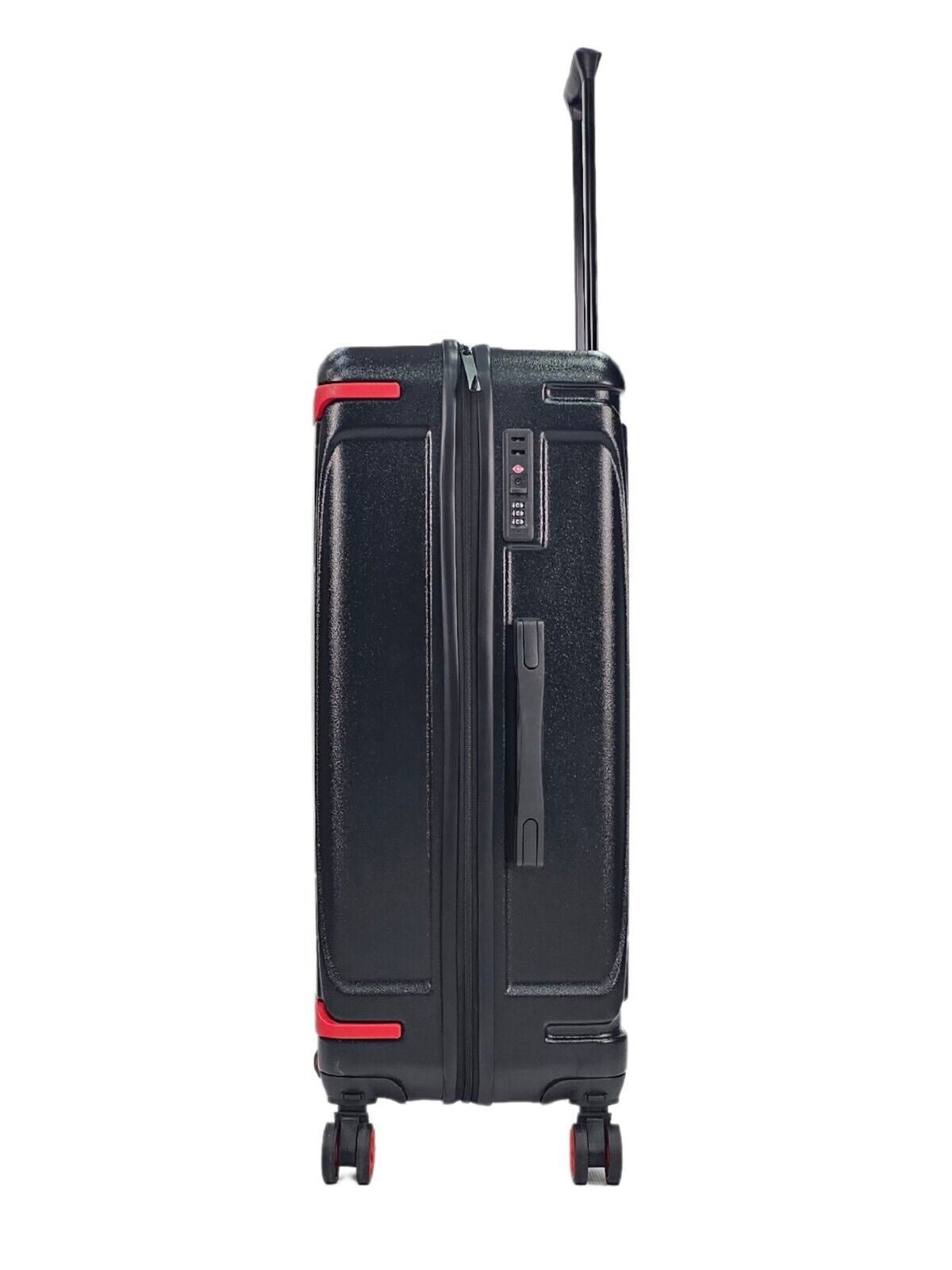 Bynum Large Hard Shell Suitcase in Black
