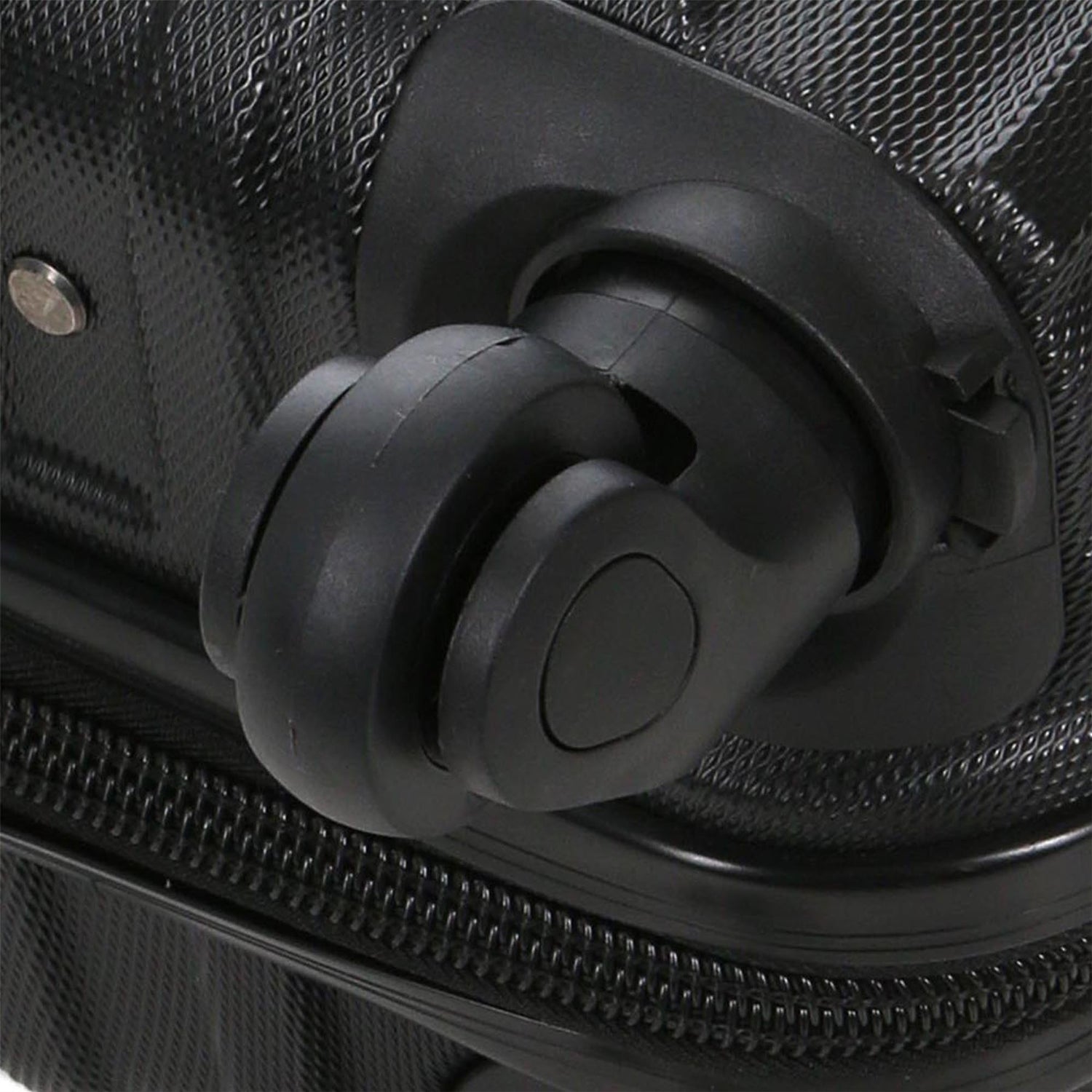 Corowa Underseat Hard Shell Suitcase in Black