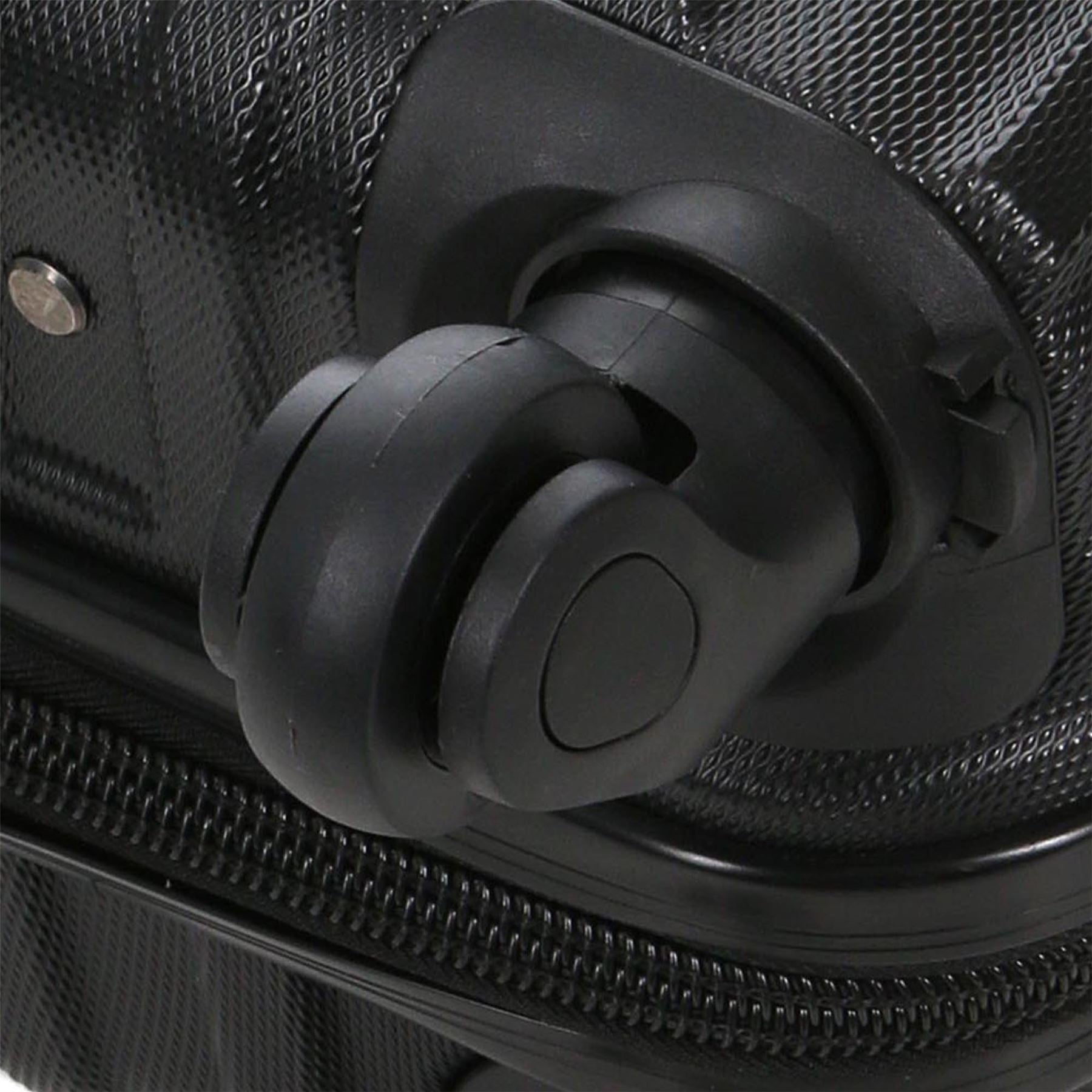 Corowa Underseat Hard Shell Suitcase in Black