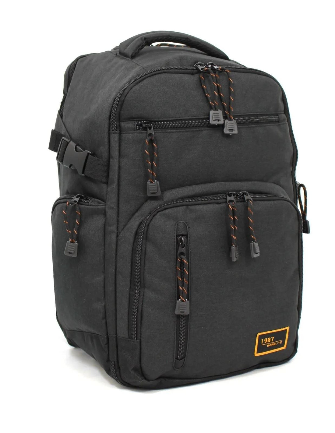 Backpack Rucksack 40x20 x25 cm Underseat Travel Cabin Bag for Ryanair, Easy Jet Black