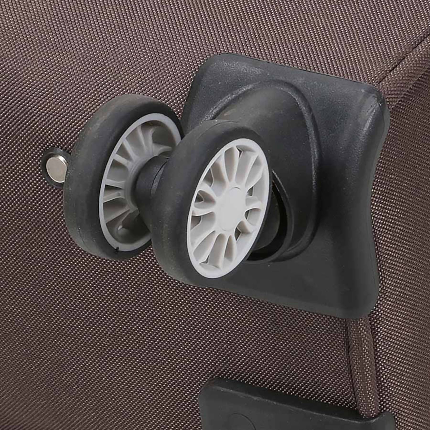 Carrollton Cabin Soft Shell Suitcase in Brown
