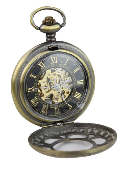 Pocket Watch Mechanical Peaky Blinders Hunter Automatic