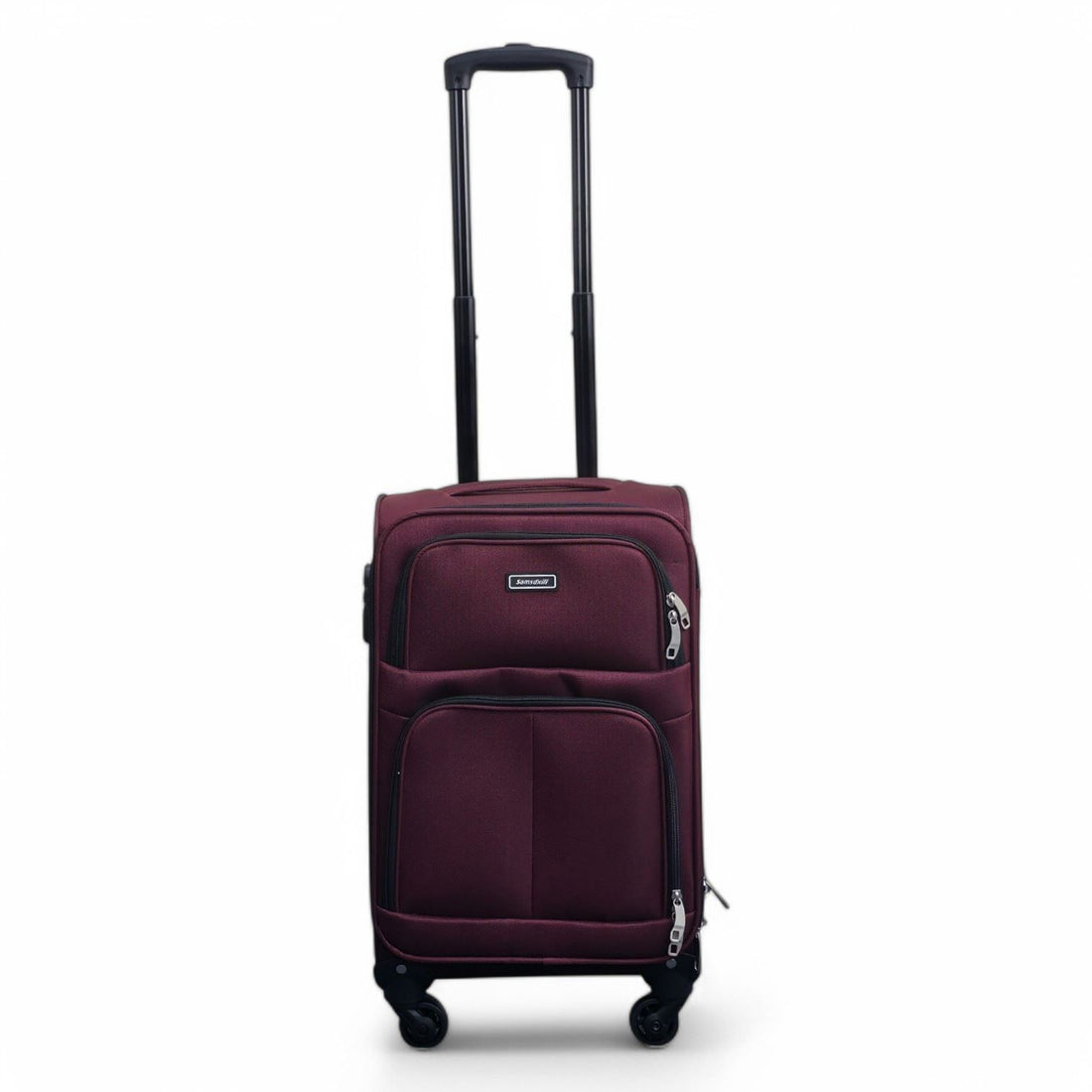 Tahara Cabin Soft Shell Suitcase in Wine