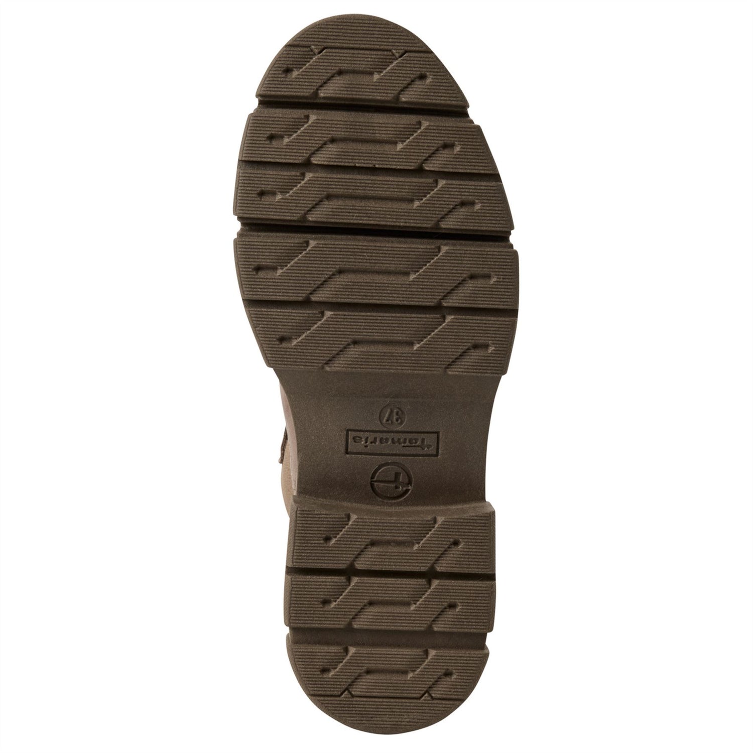 Tamaris Womens Dune Taupe Brown Leather Classic High Pull-On Chelsea Ankle Boots