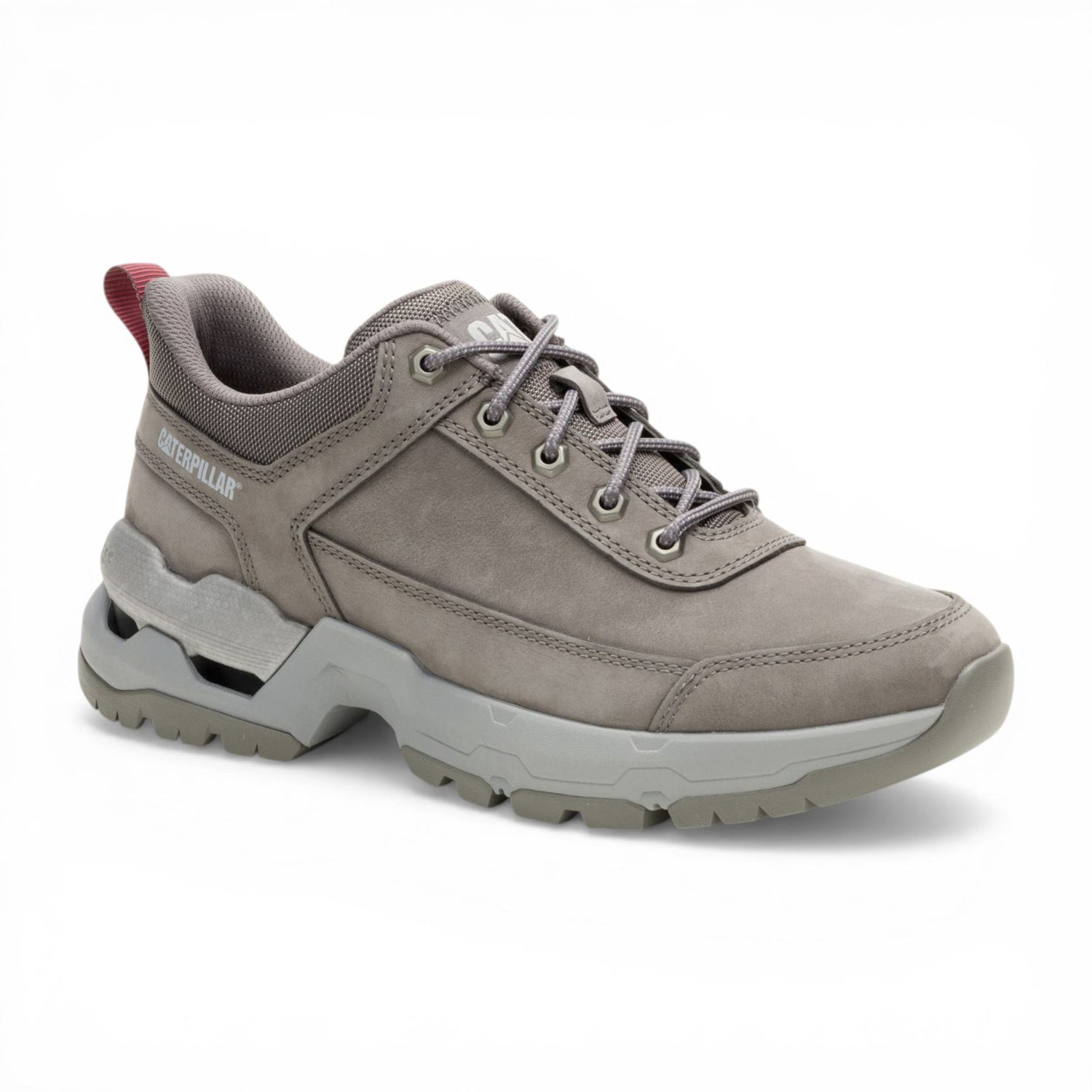CAT (Caterpillar) Dark Grey Leather Trainer Shoes - Surge Hiker
