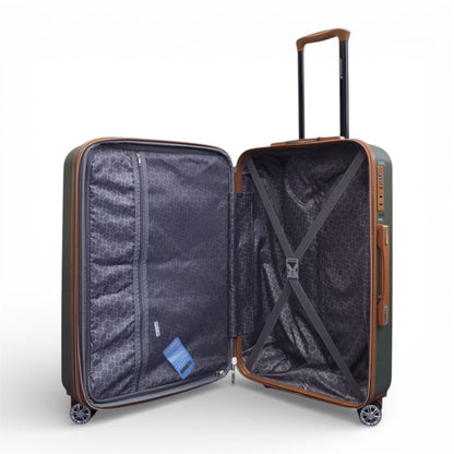 Armidale Medium Hard Shell Suitcase in Green