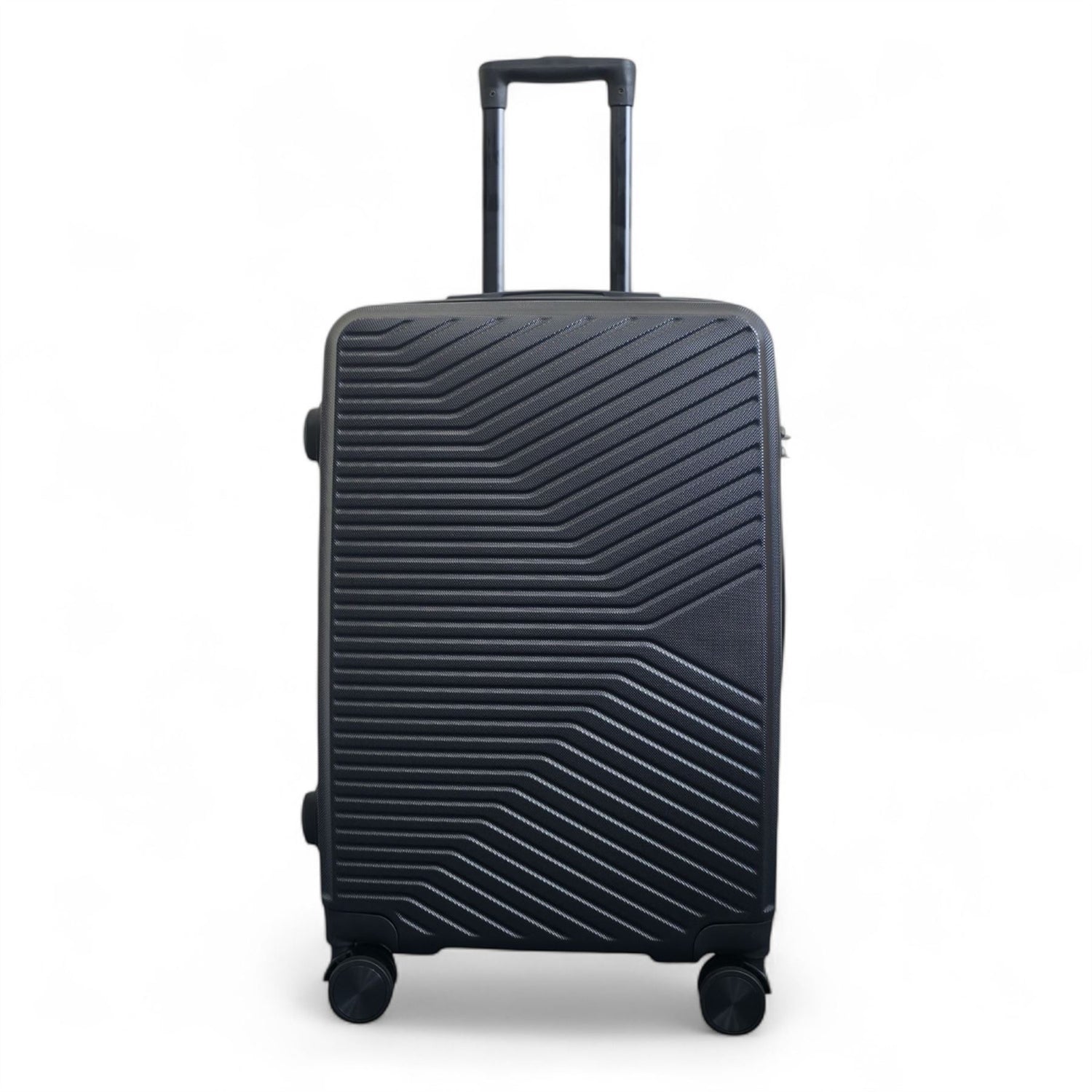Junee Medium Hard Shell Suitcase in Black