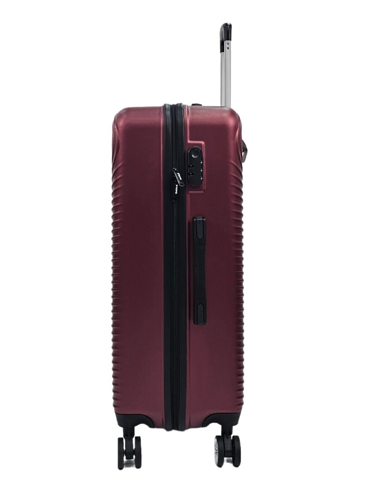 Brookside Large Hard Shell Suitcase in Burgundy