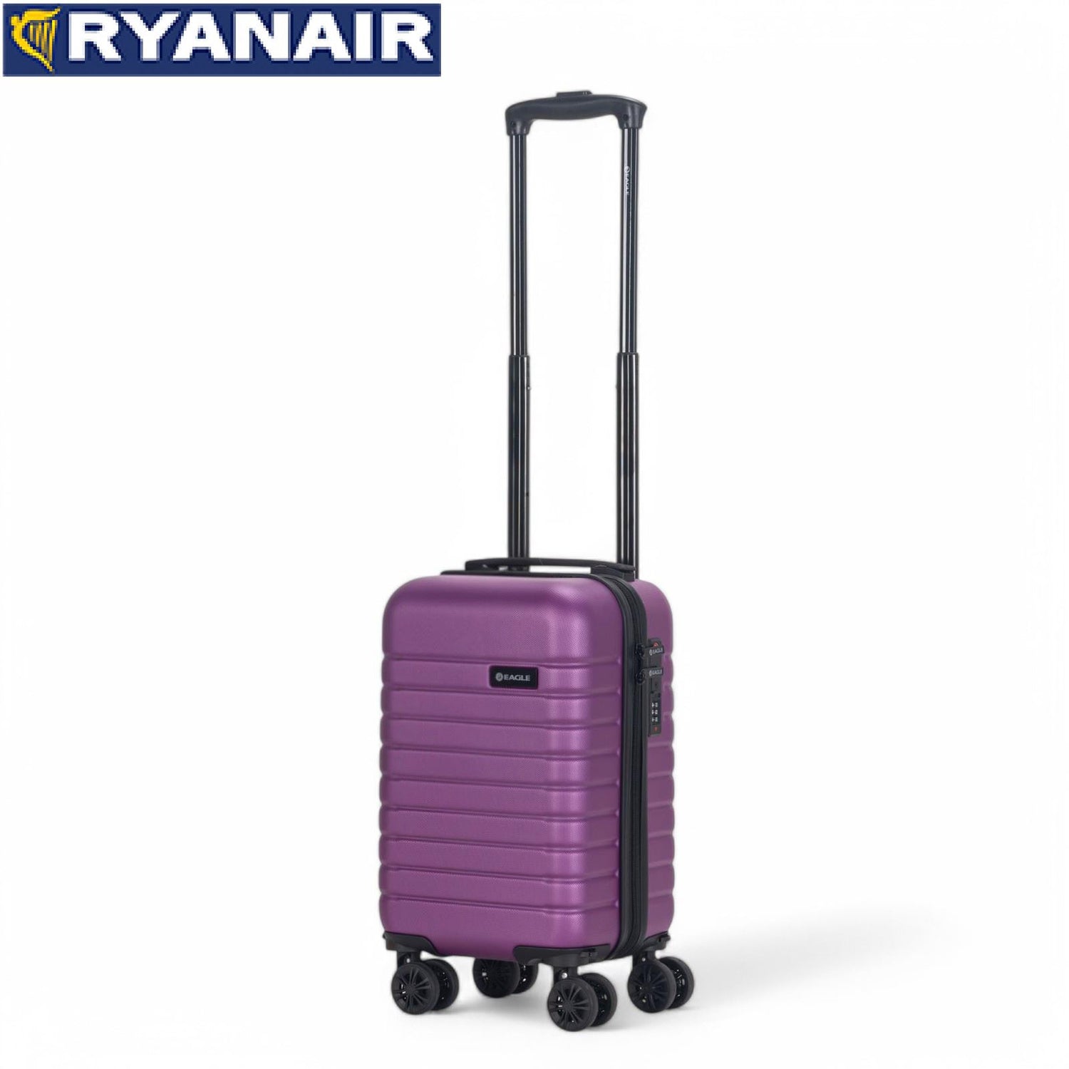 Koga Underseat Hard Shell Suitcase in Purple