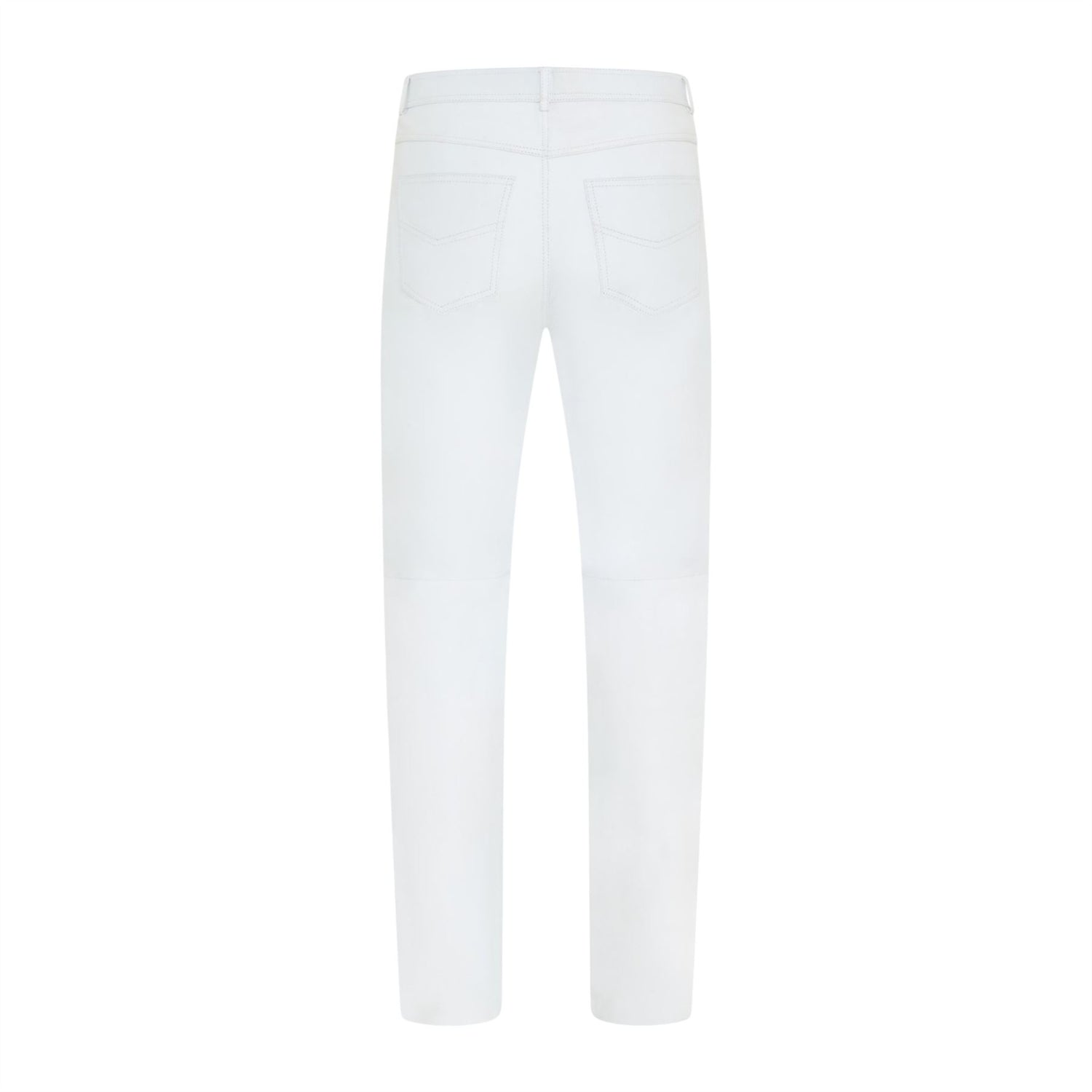 Mens Lamb Leather 501 Biker Jeans - Istanbul