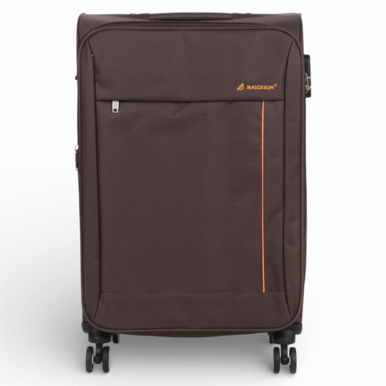 Carrollton Medium Soft Shell Suitcase in Brown