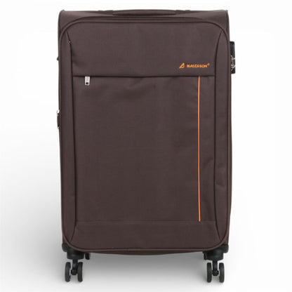 Carrollton Medium Soft Shell Suitcase in Brown
