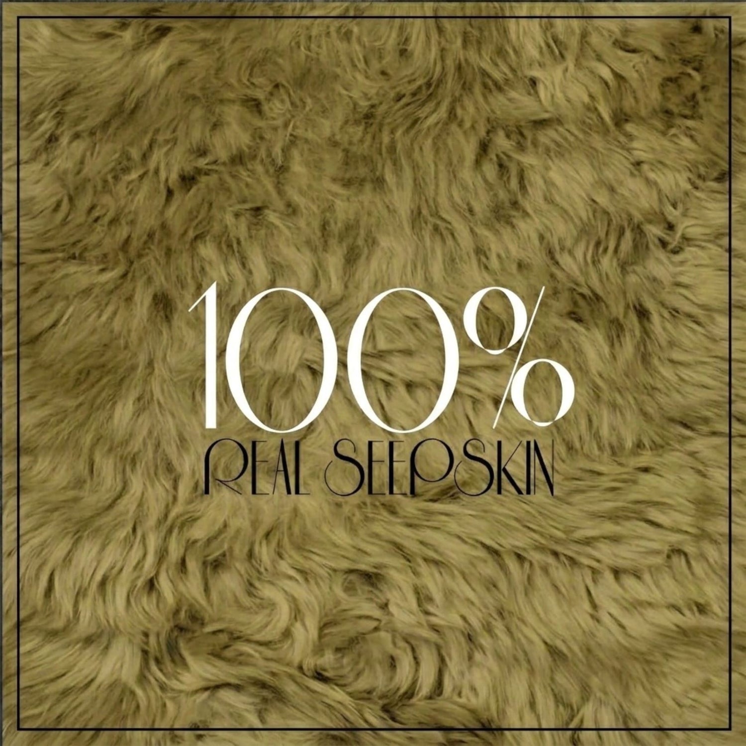 Genuine Sheepskin Natural Silky Soft Fluffy Real Wool Rug
