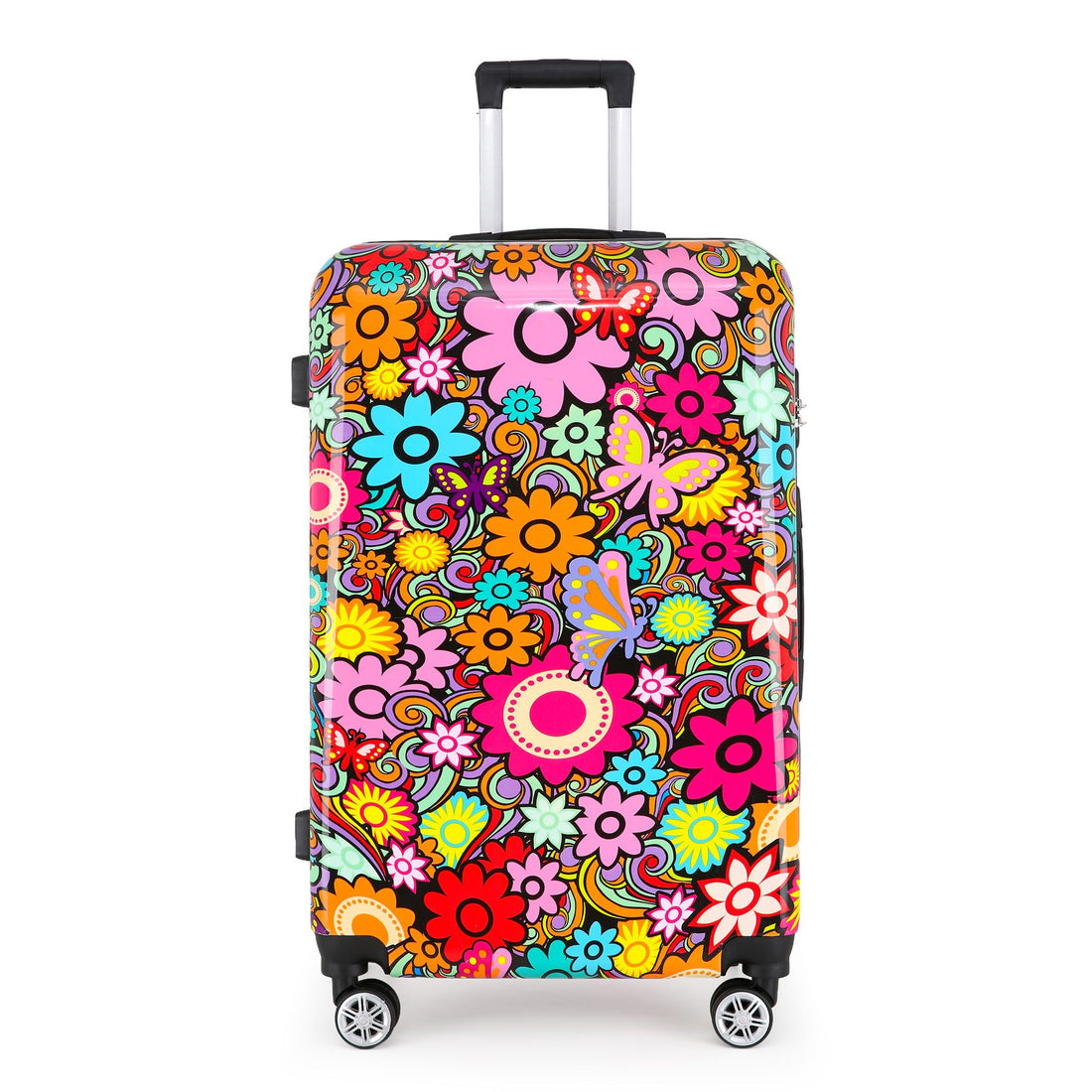 Chelsea Large Hard Shell Suitcase in Flower