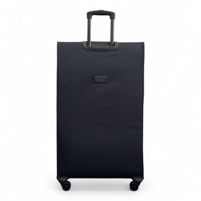 Gosford X-Large Soft Shell Suitcase in Black