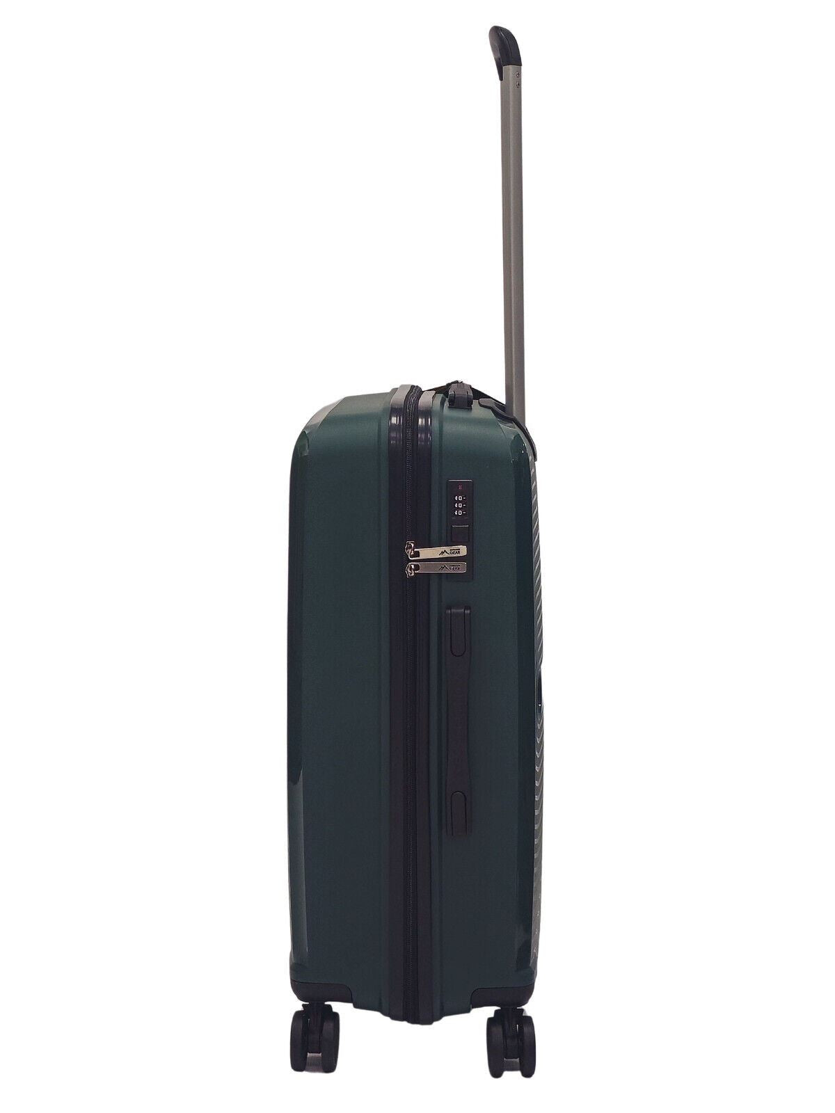 Abbeville Medium Hard Shell Suitcase in Green
