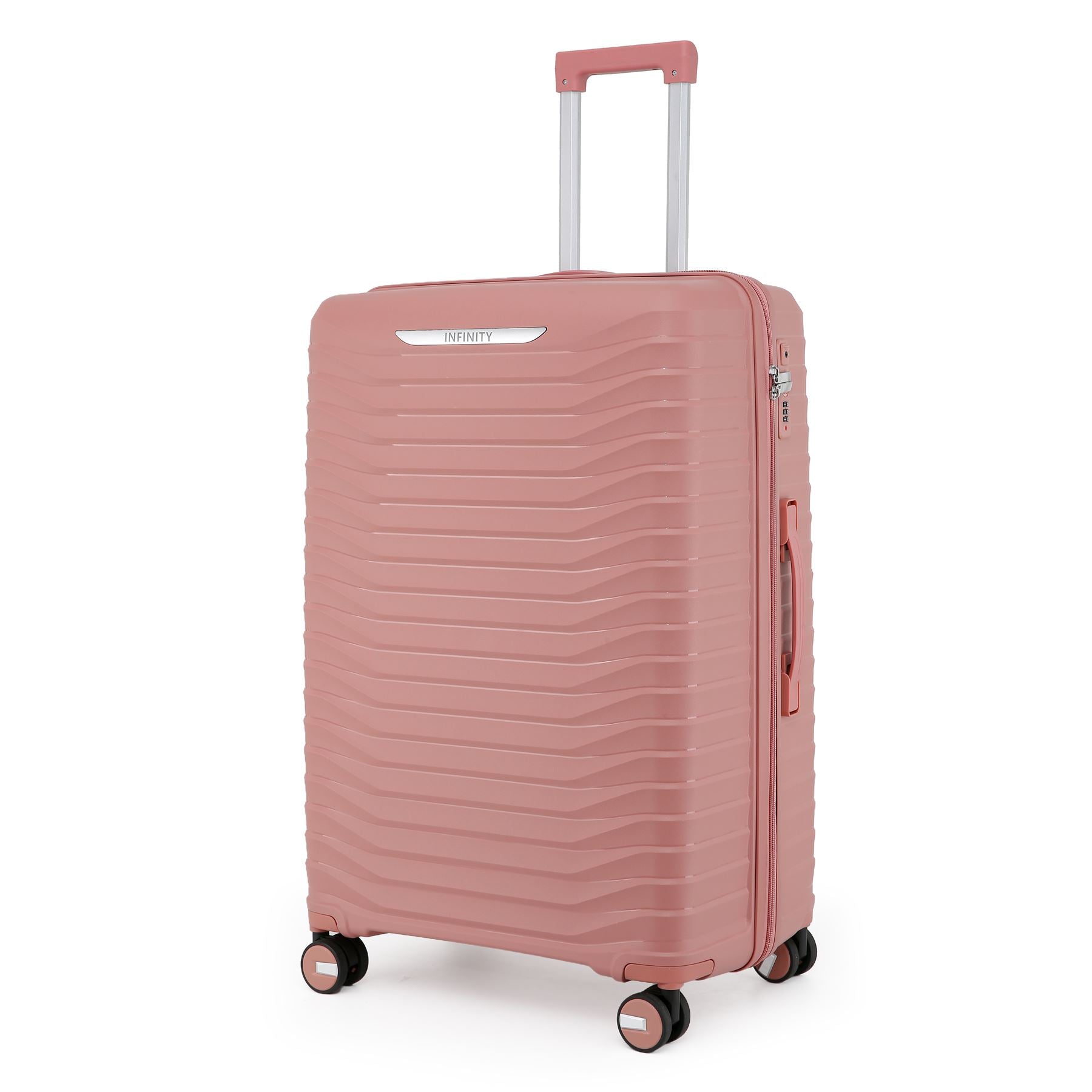 Burnaby Large Hard Shell Suitcase in Pink