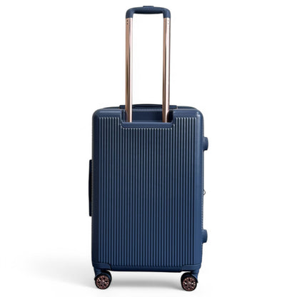 Cowra Medium Hard Shell Suitcase in Navy Blue