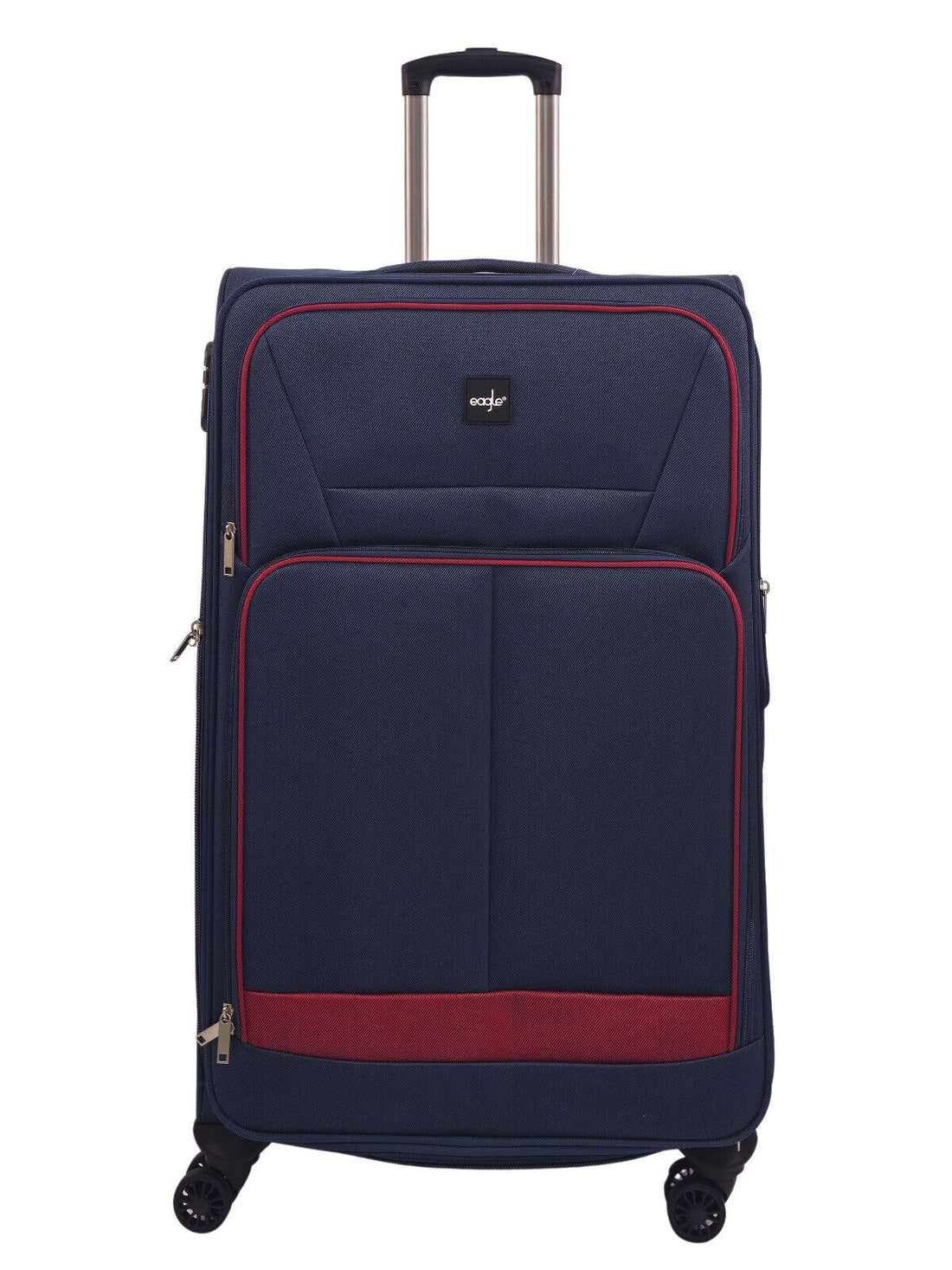 Ashford Large Soft Shell Suitcase in Navy