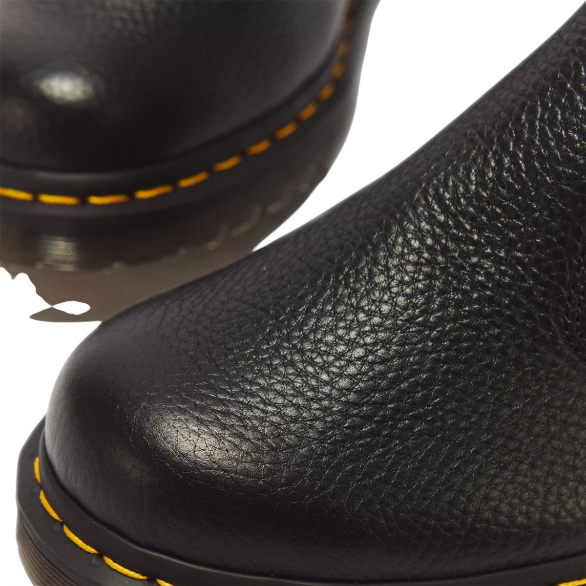 Dr Martens 2976 Leonore II Black Fur Lined Chelsea Boots - 41416001