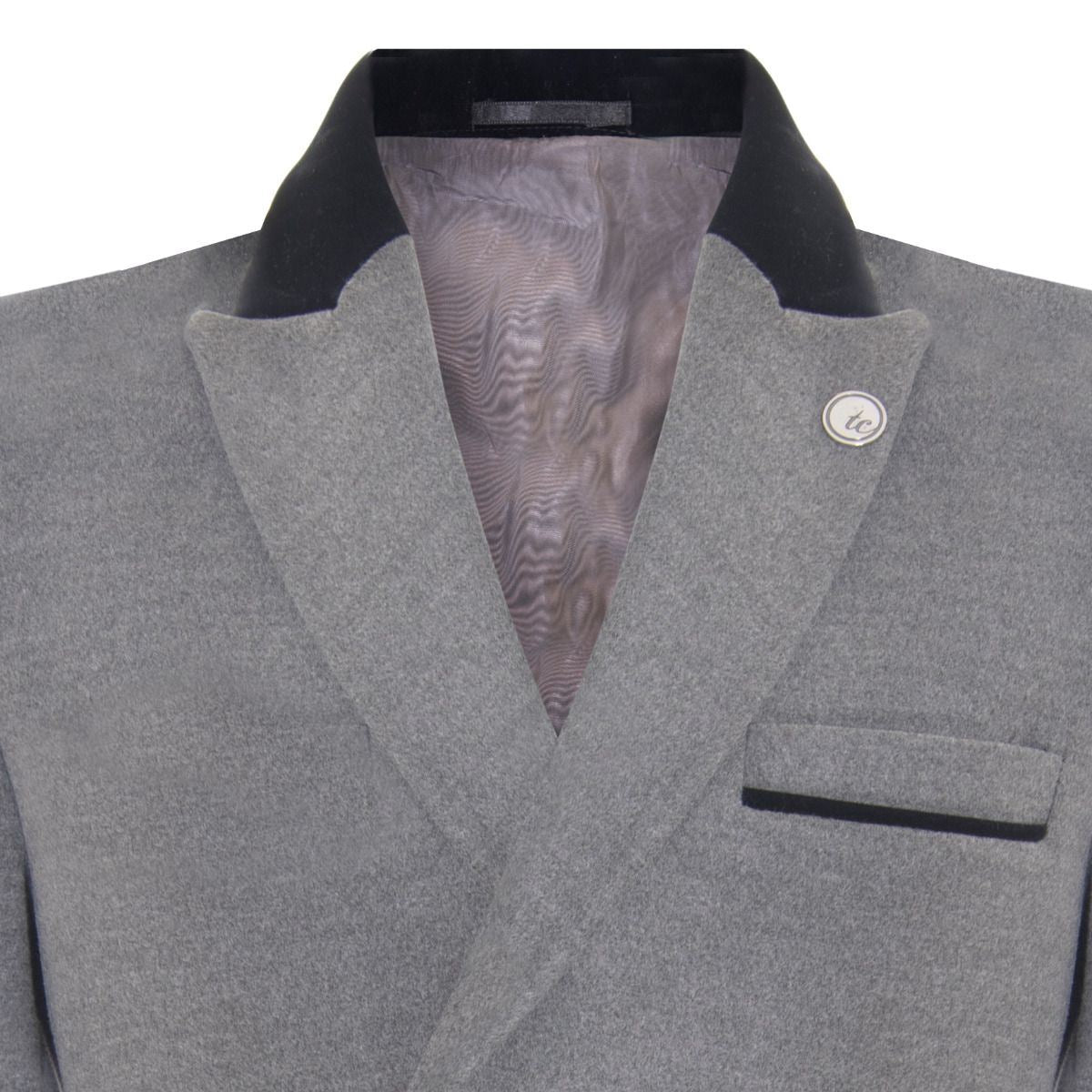 Grey clearance crombie coat