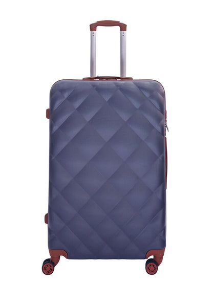 Courtland Large Soft Shell Suitcase in Grey