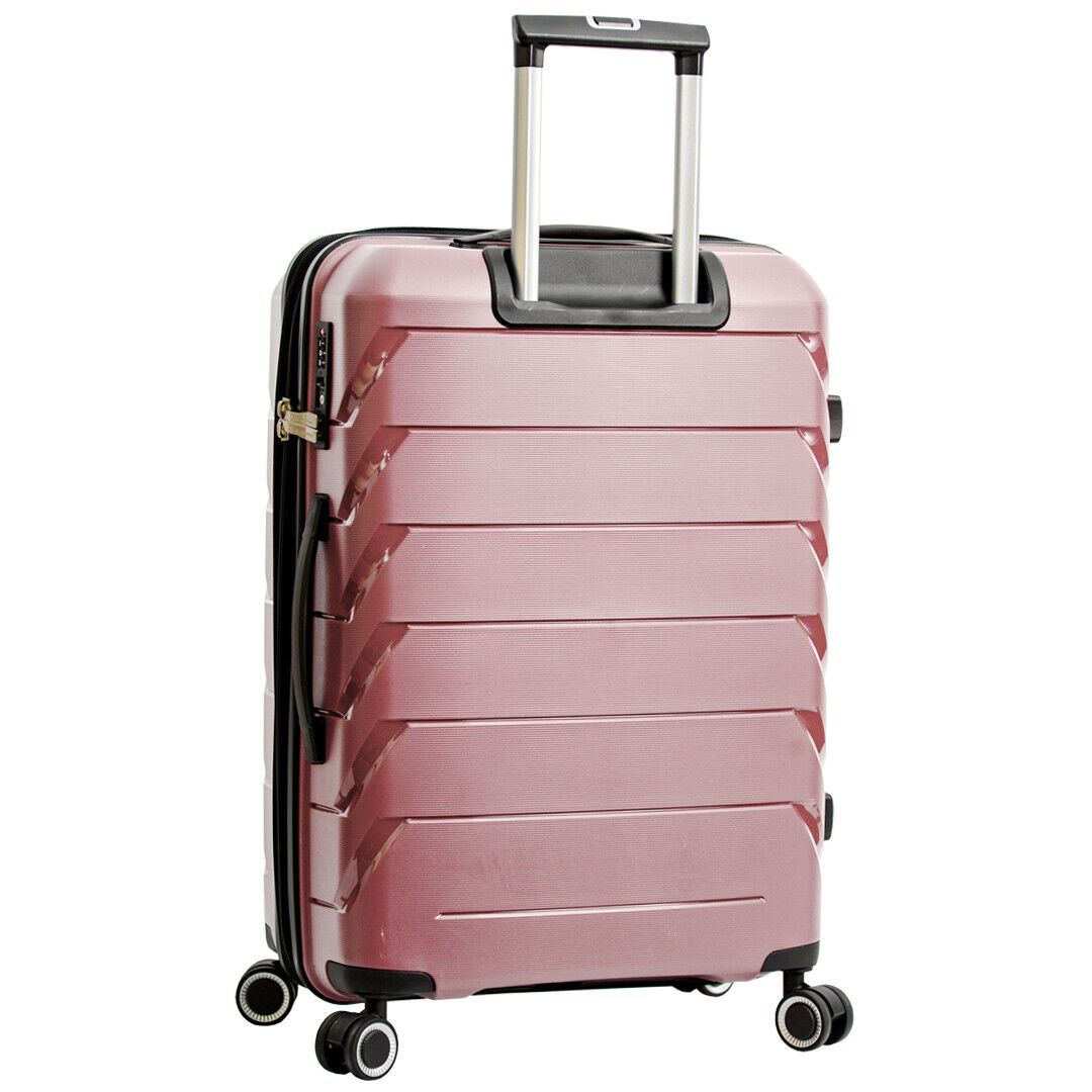 Camden Large Hard Shell Suitcase in Rose Gold