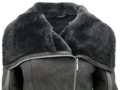 Womens Merino Sheepskin Leather Jacket-Petworth