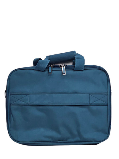 Clayton Laptop Soft Shell Suitcase in Teal