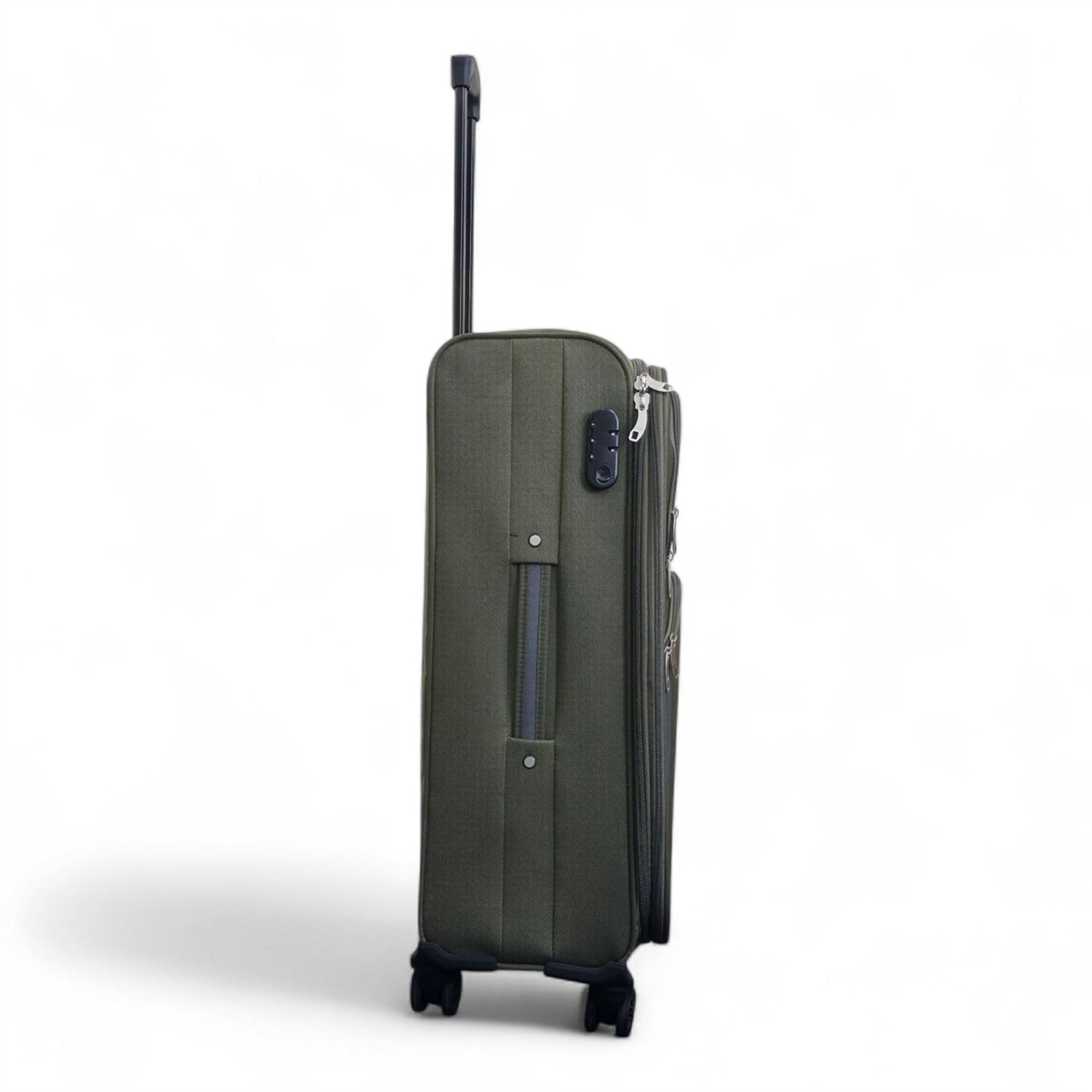 Gosford Medium Soft Shell Suitcase in Green