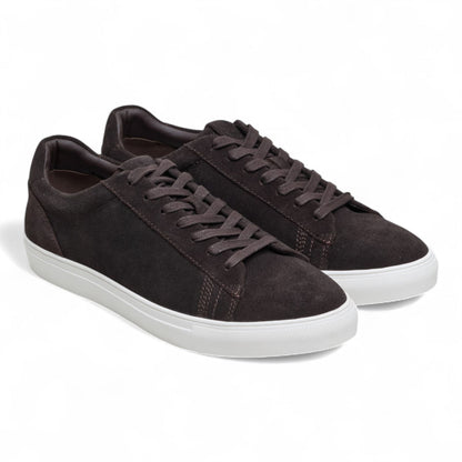 Antique Rogue Men’s Brown Suede Leather Trainer Sneaker Shoes - Gibbs