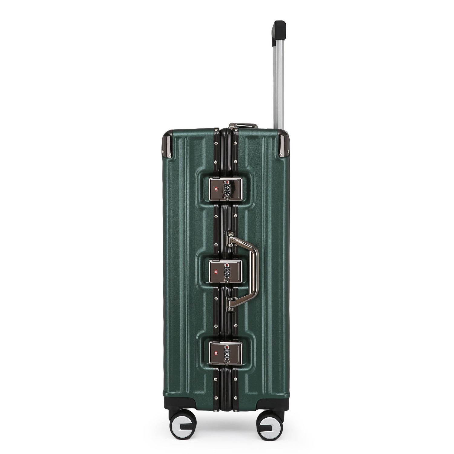Airdrie Set of 3 Hard Shell Suitcase in Green
