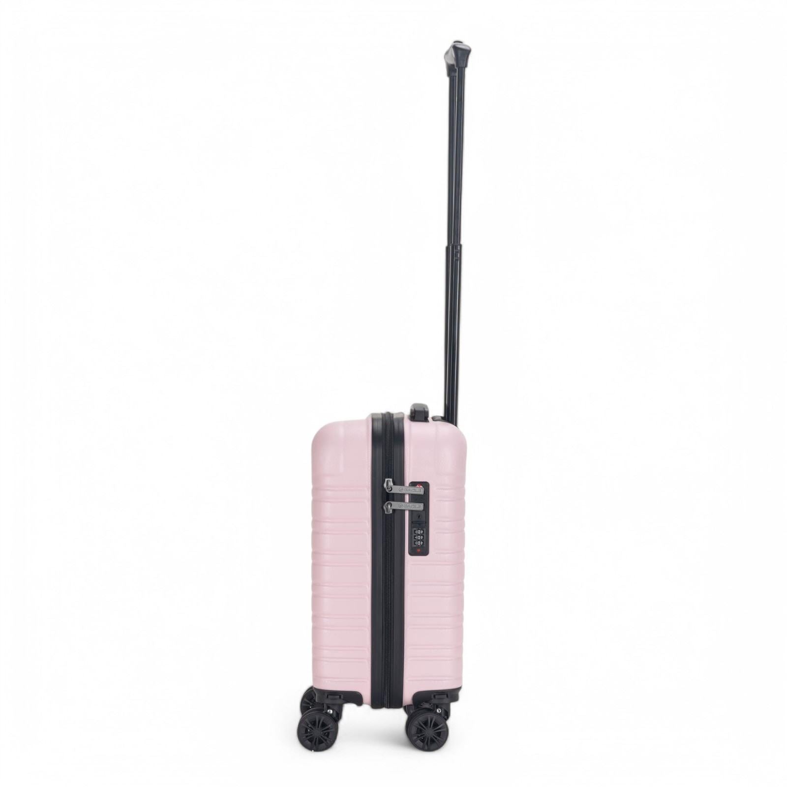 Koga Underseat Hard Shell Suitcase in Pink
