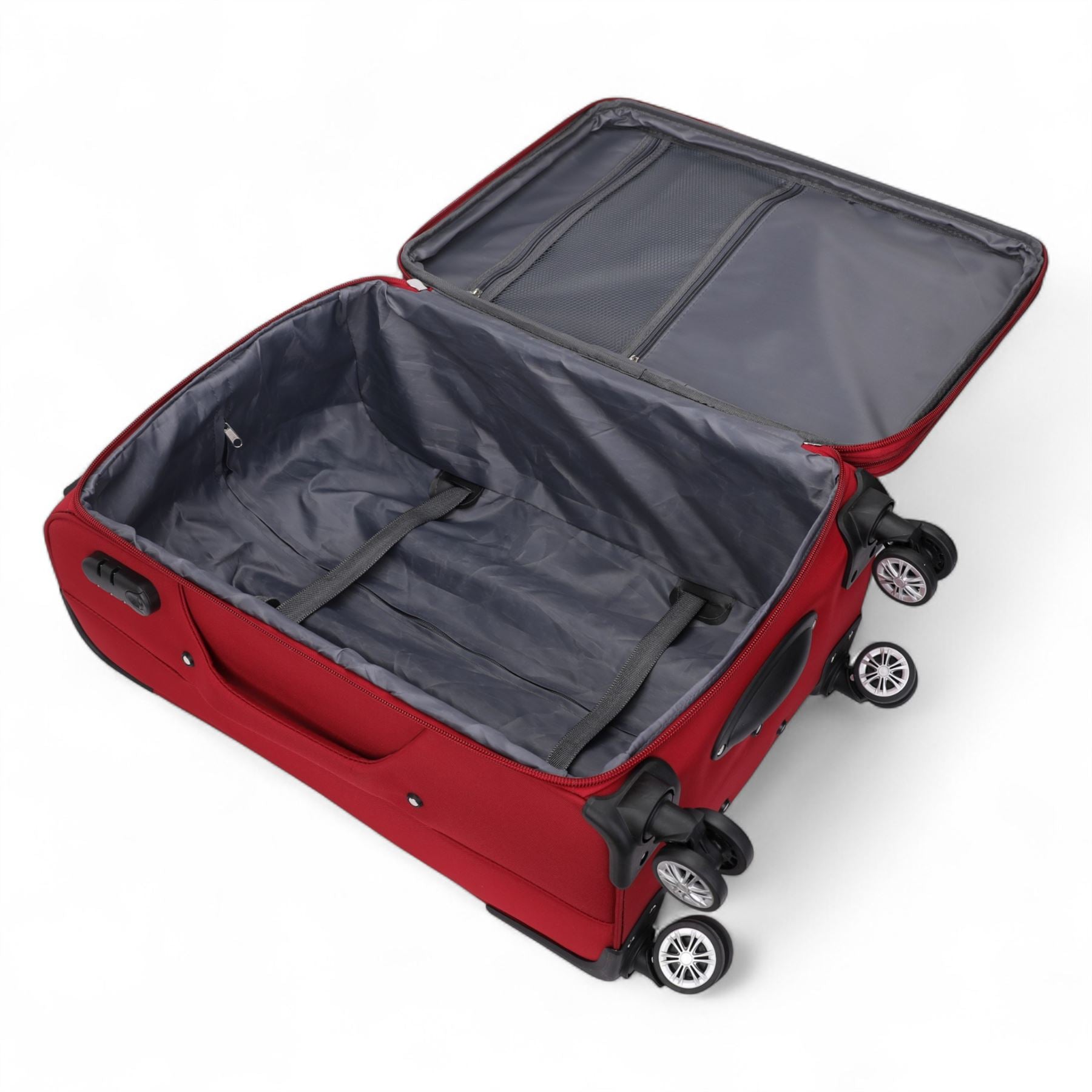 Delta Set of 3 Hard Shell Suitcase in Navy