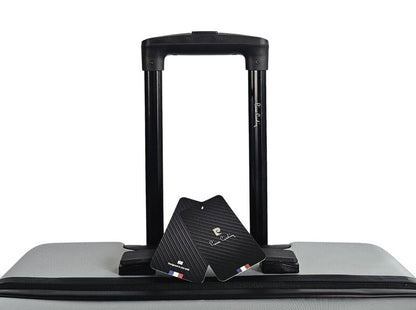 Cullman Large Hard Shell Suitcase in Silver