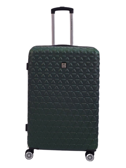 Adamsville Large Hard Shell Suitcase in Green